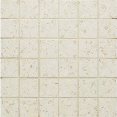 Terrazo in Cream Mosaic Tile