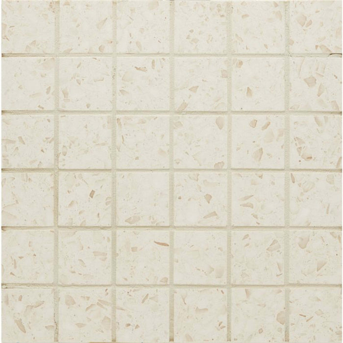 Terrazo in Cream Mosaic Tile