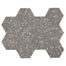 Terrazo in Grey Hex Tile