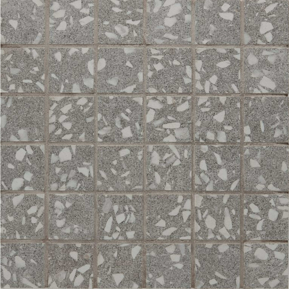 Terrazo in Grey Mosaic Tile