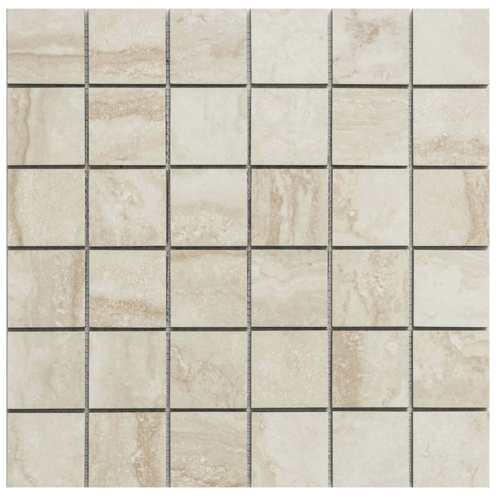 Florencia Silk in Brown Mosaic Tile