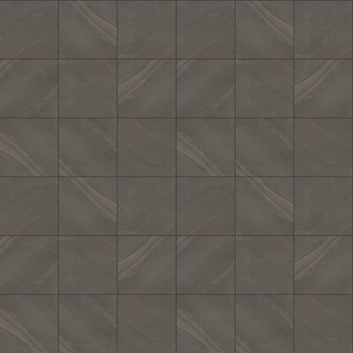 ECHOSTONE24X24 in Black Tile
