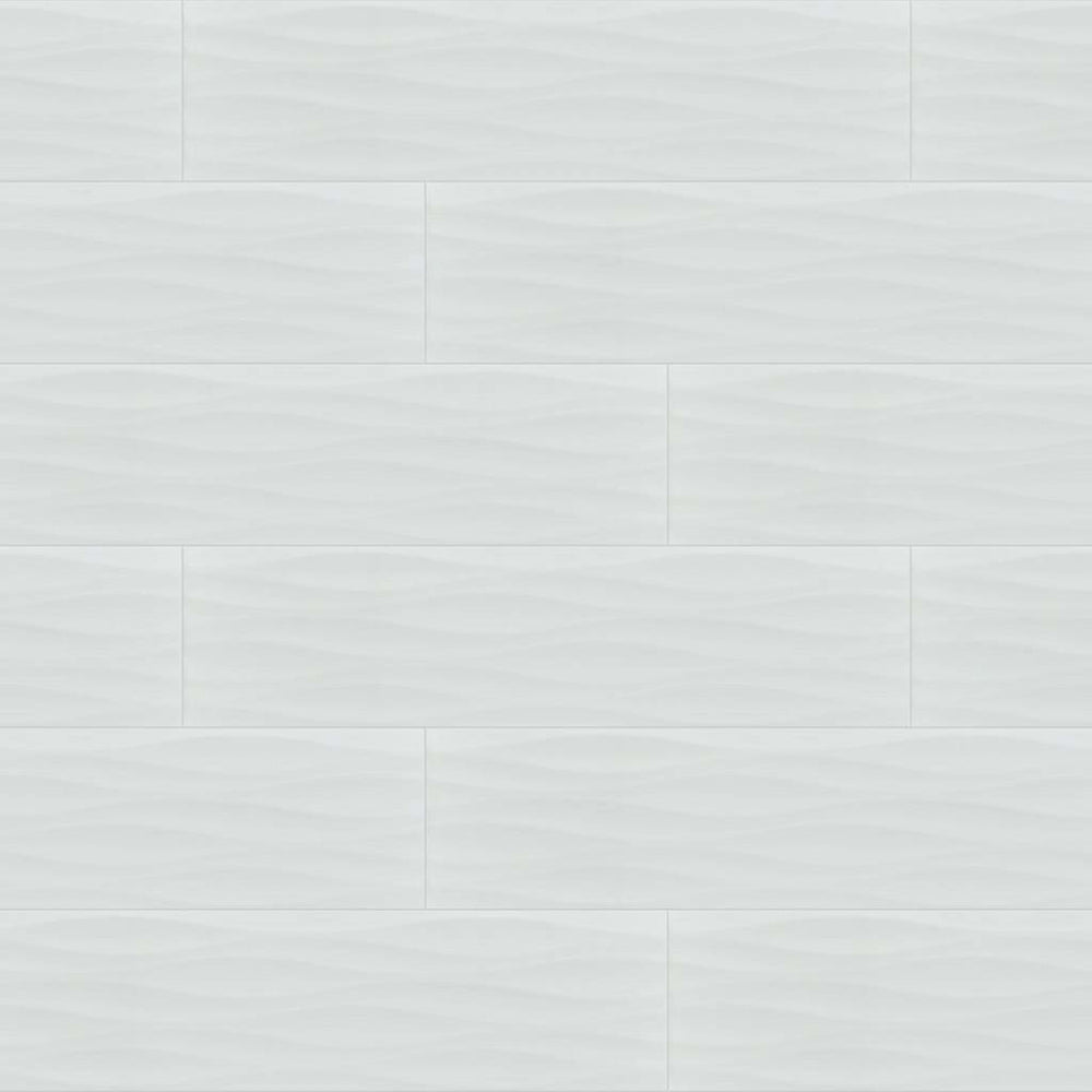 THOMAS AVE WAVE 4X16 in Arctic Tile