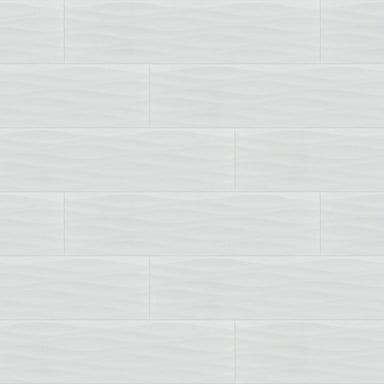 THOMAS AVE WAVE 4X16 in Arctic Tile