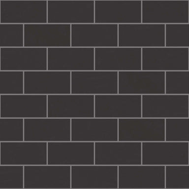 BAKER BLVD GLOSS 3X6 in Carbon Tile