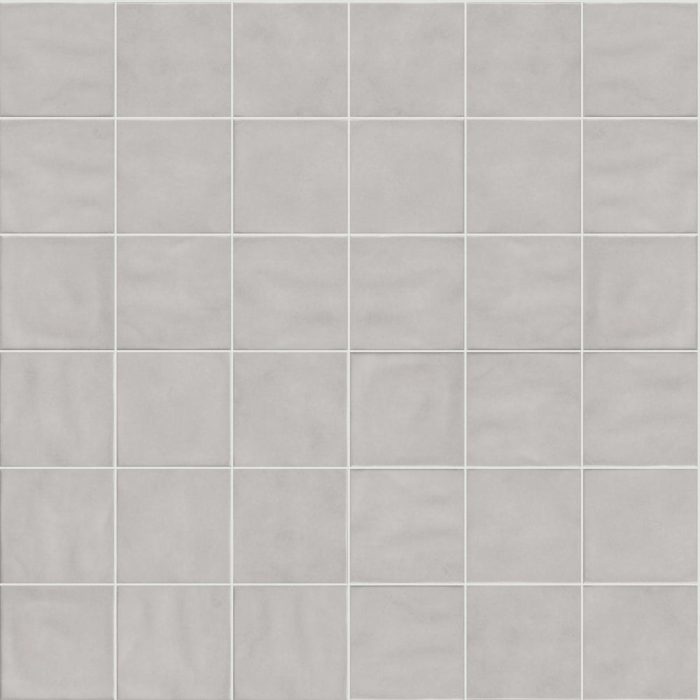 CHROMATILE 8X8 SQ FLAT in Pearl Tile