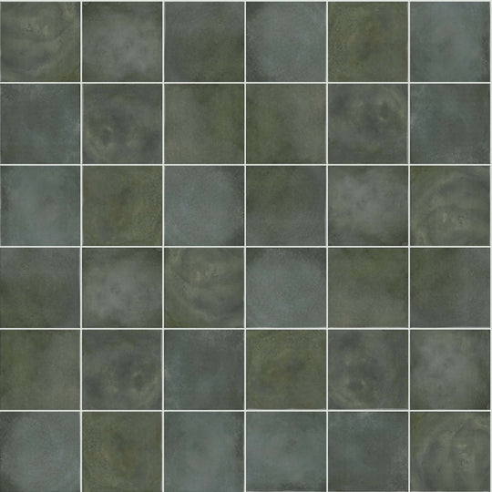 CHROMATILE 8X8 SQ FLAT in Verdant