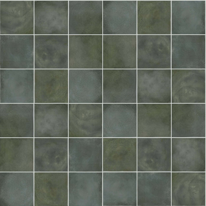 CHROMATILE 8X8 SQ FLAT in Verdant Tile