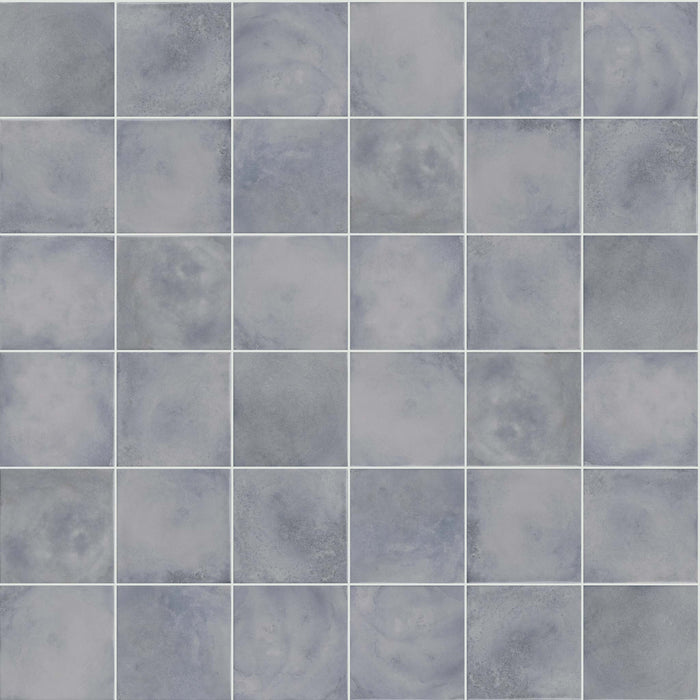 CHROMATILE 8X8 SQ FLAT in Powder Blue Tile