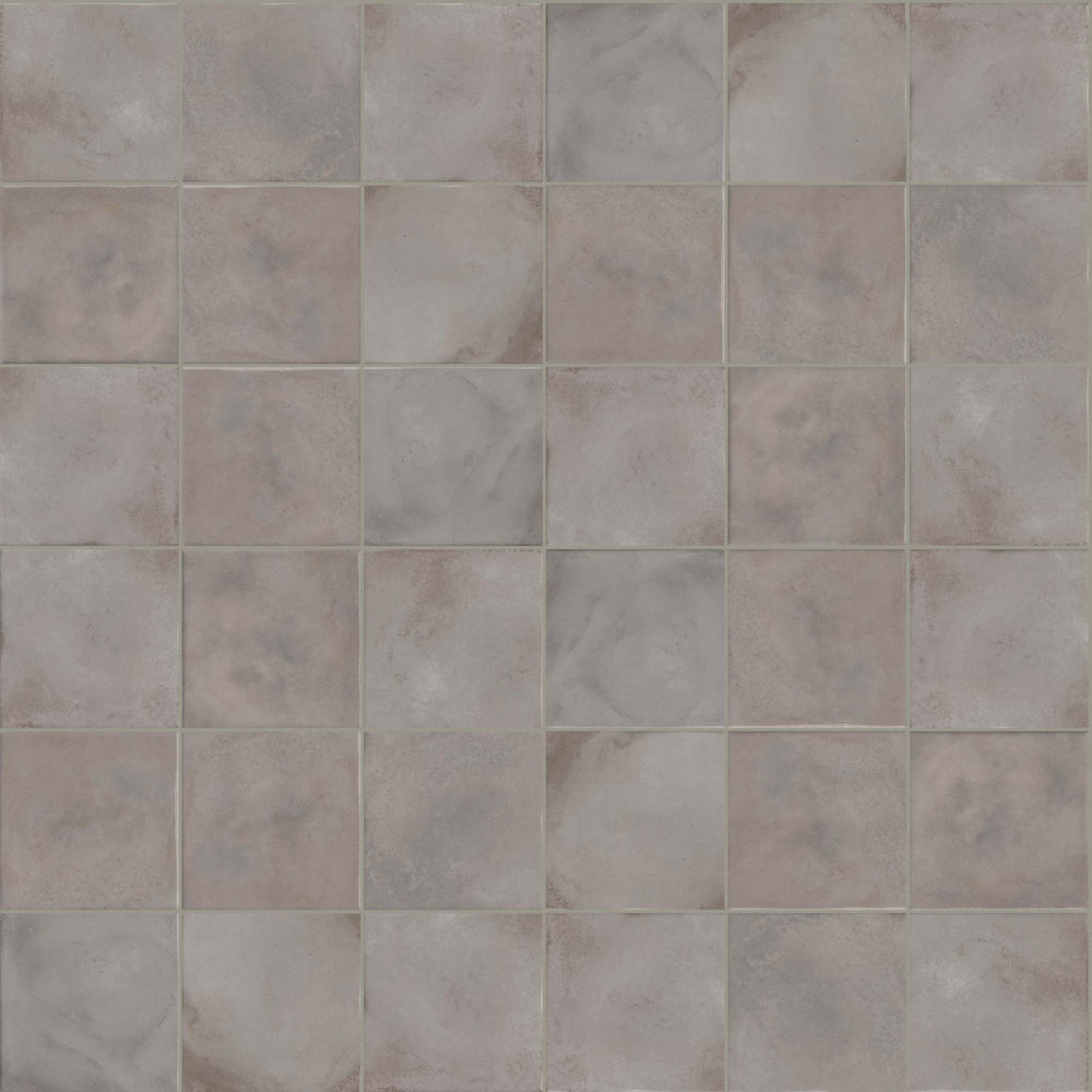 CHROMATILE 8X8 SQ FLAT in Ashen Tile