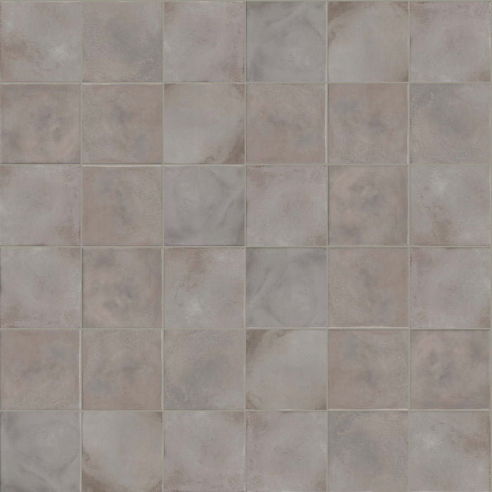 CHROMATILE 8X8 SQ FLAT in Ashen Tile