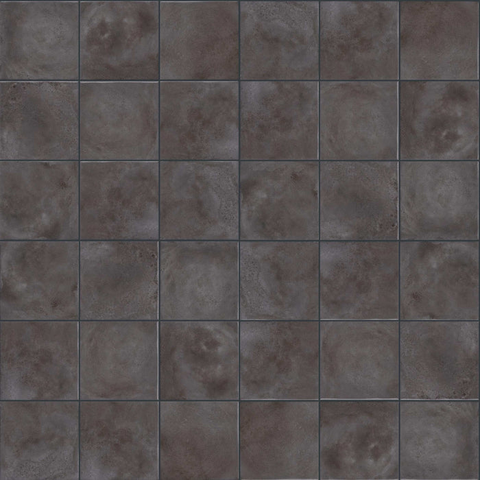 CHROMATILE 8X8 SQ FLAT in Obsidian Tile
