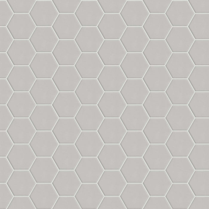 CHROMATILE 6X7 HEX in Pearl Tile