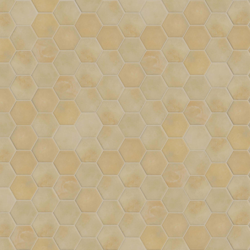 CHROMATILE 6X7 HEX in Lemon Tile