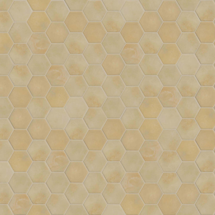 CHROMATILE 6X7 HEX in Lemon Tile