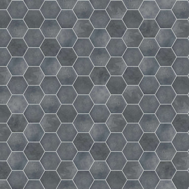 CHROMATILE 6X7 HEX in Indigo Tile