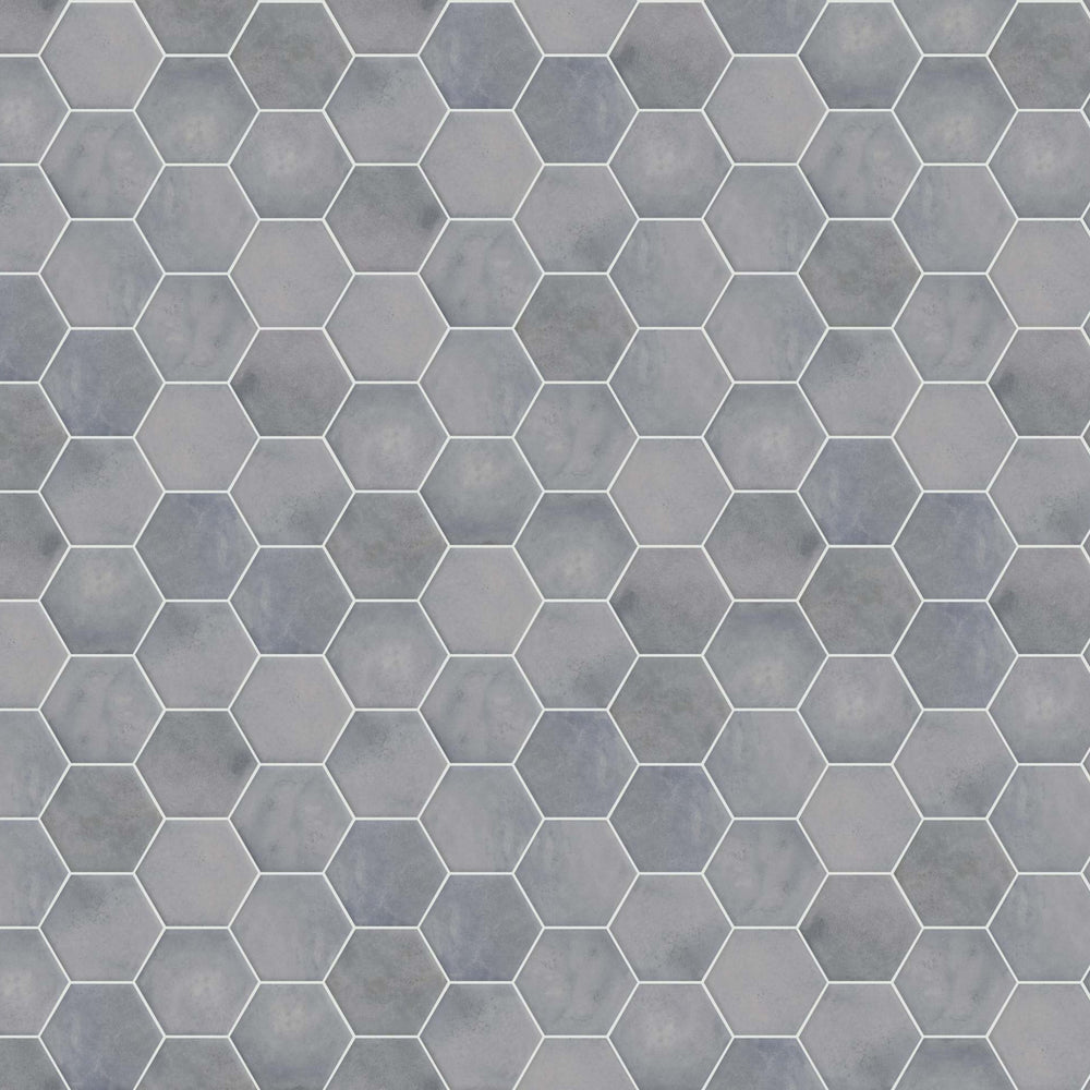 CHROMATILE 6X7 HEX in Powder Blue Tile