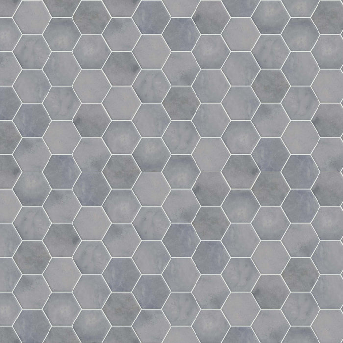 CHROMATILE 6X7 HEX in Powder Blue Tile