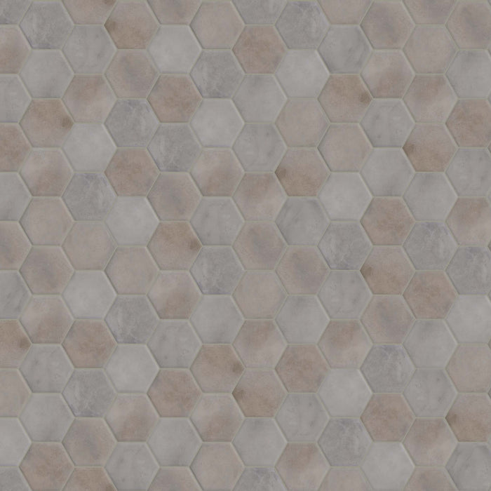 CHROMATILE 6X7 HEX in Ashen Tile