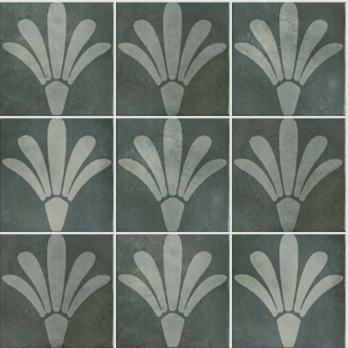 CHROMATILE 8X8 SQ DESIGN in Greenleaf Tile