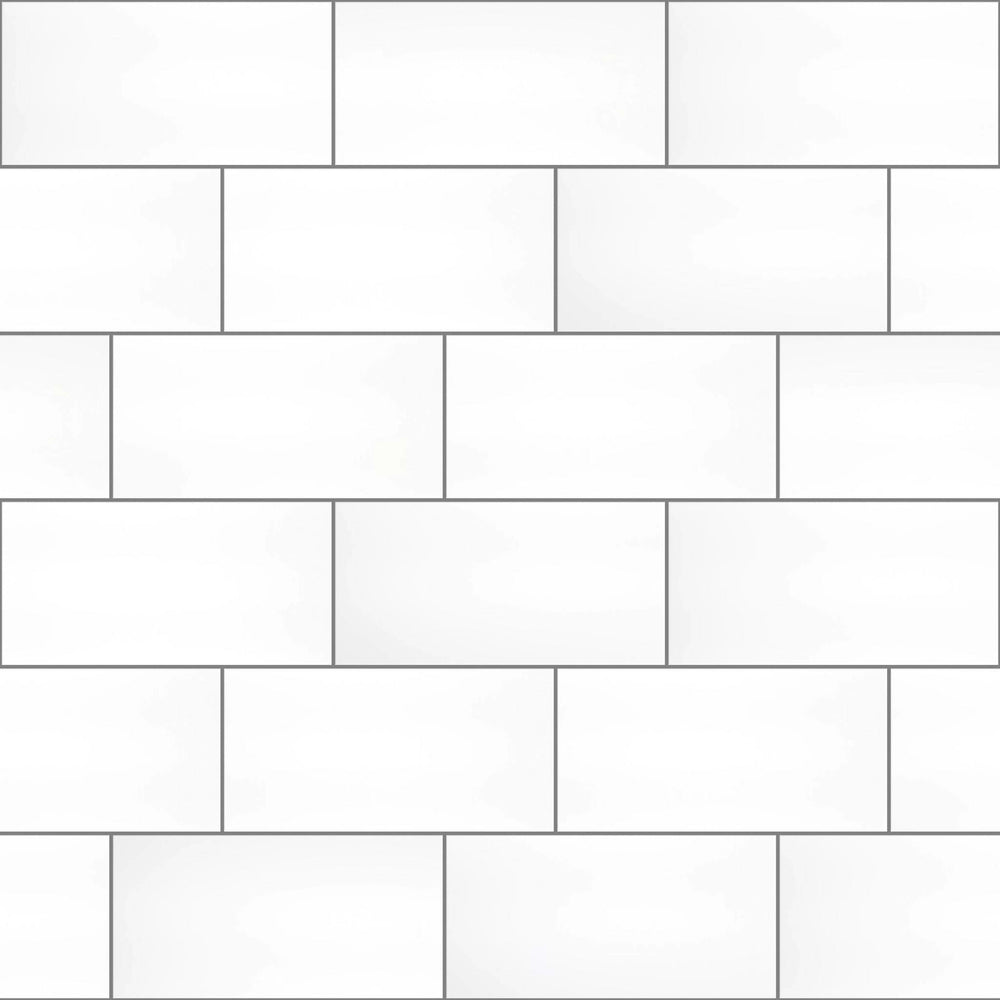 BAKER BLVD 8X16 GLOSS in White Tile