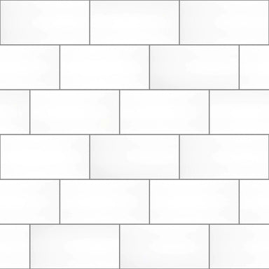 BAKER BLVD 8X16 GLOSS in White Tile