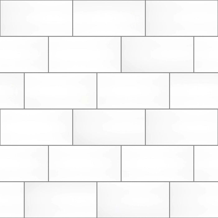 BAKER BLVD 8X16 GLOSS in White Tile