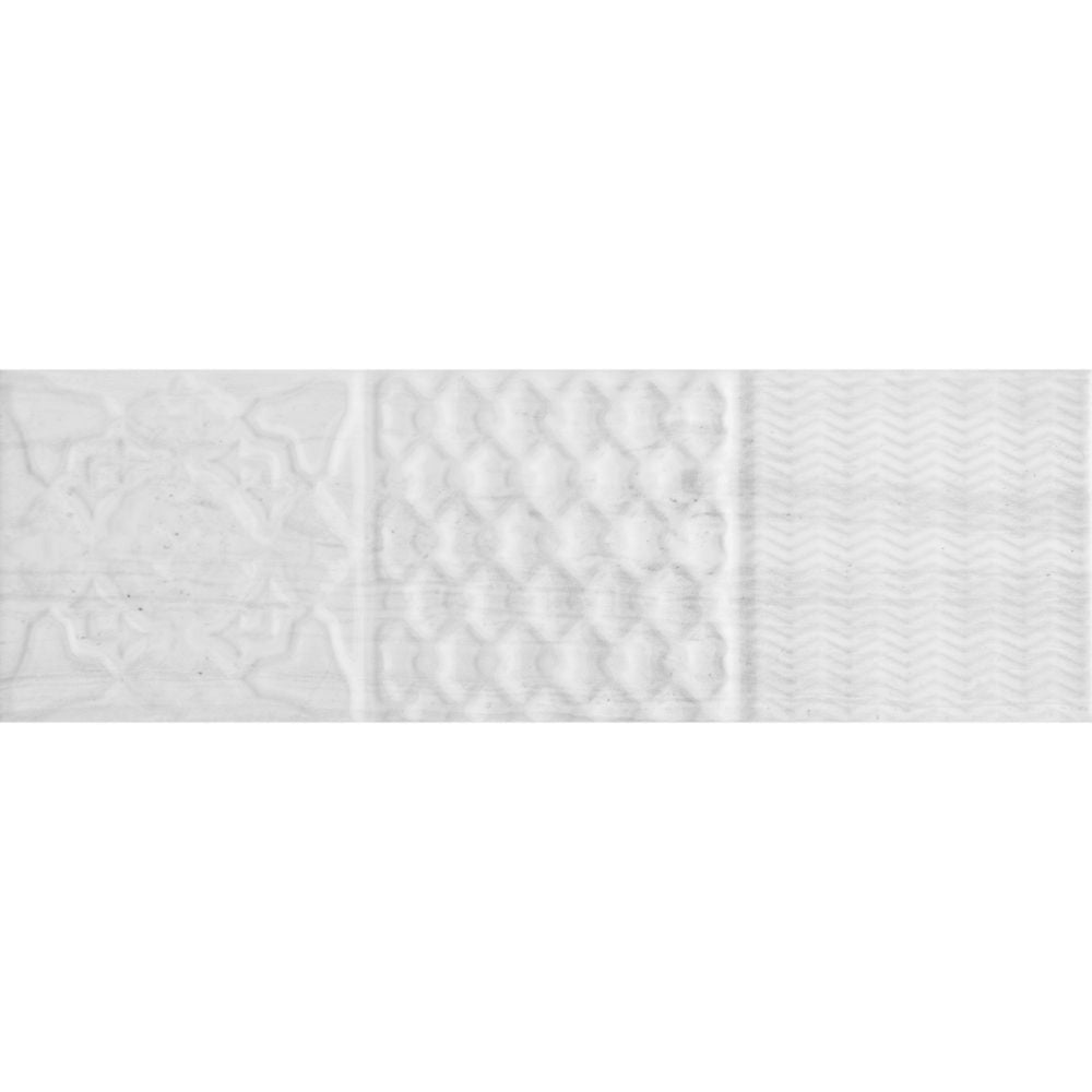 Genesis in Relieve Blanco Tile