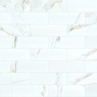 STONEHENGE 4X12 POLISH in Calacatta  Tile