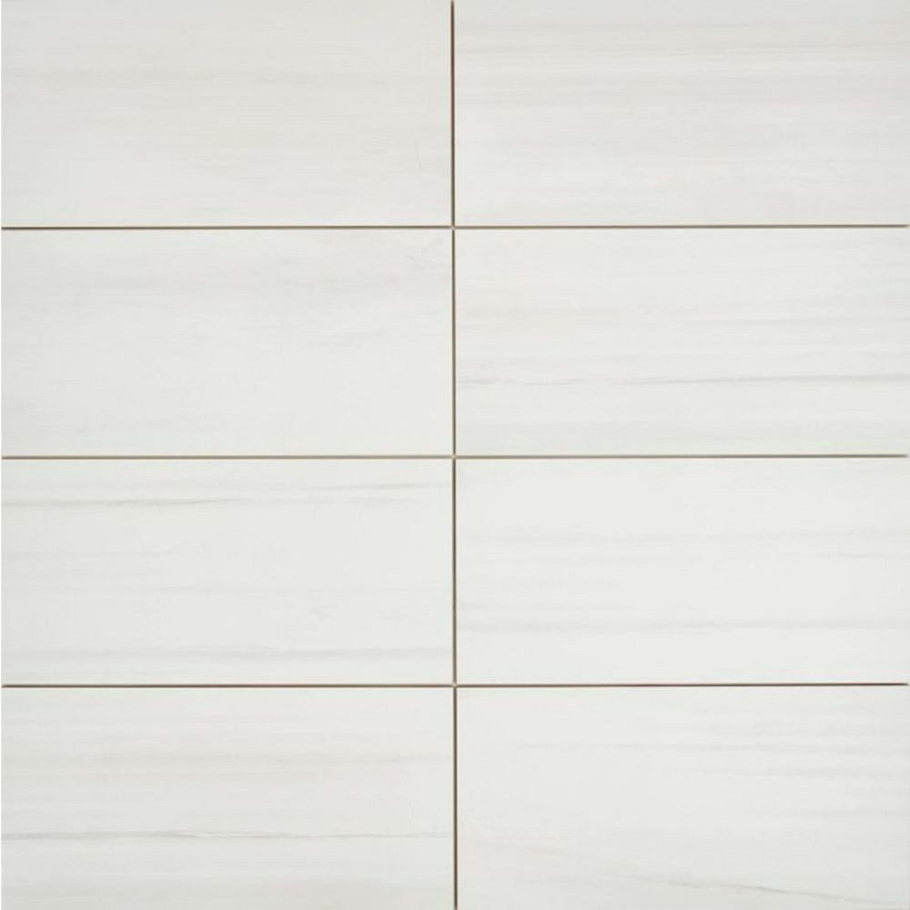 Themar in Bianco Lasa 12x24 Tile
