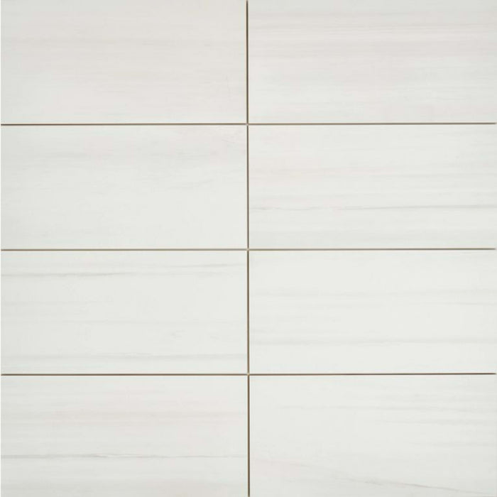 Themar in Bianco Lasa 12x24 Tile