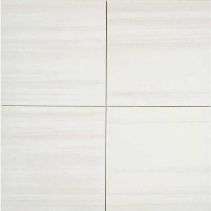 Themar in Bianco Lasa 24x24 Tile