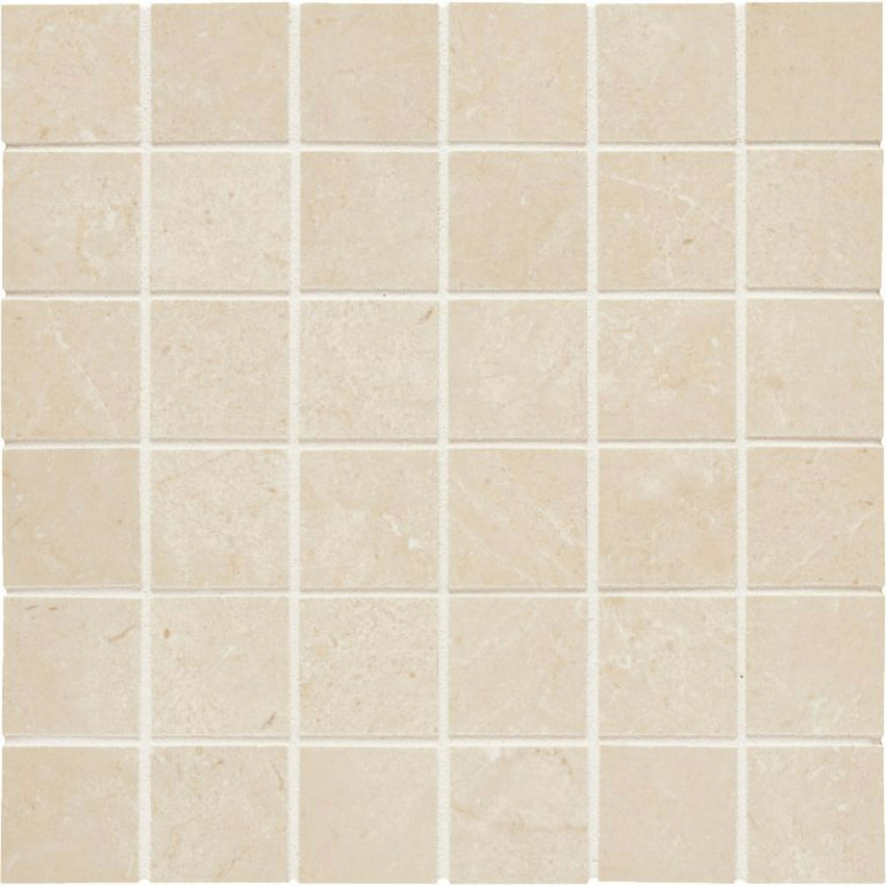 Themar in Crema Marfil Mosaic Tile