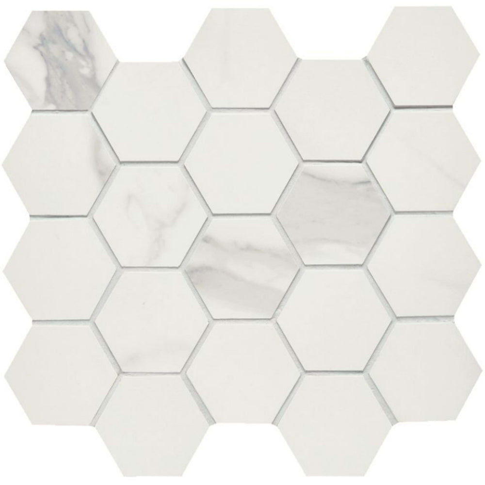 Themar in Statuario V Hex Tile