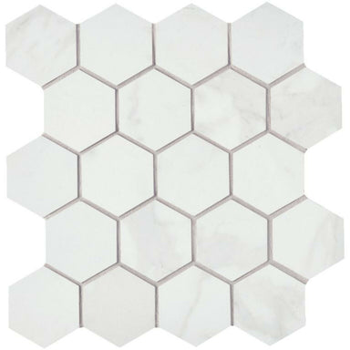Themar in Venato Gold Hex Tile