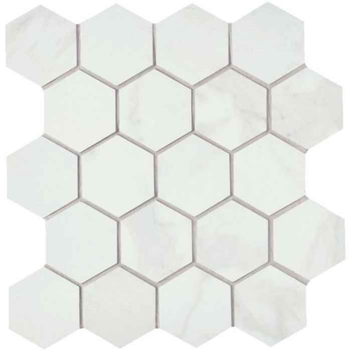 Themar in Venato Gold Hex Tile
