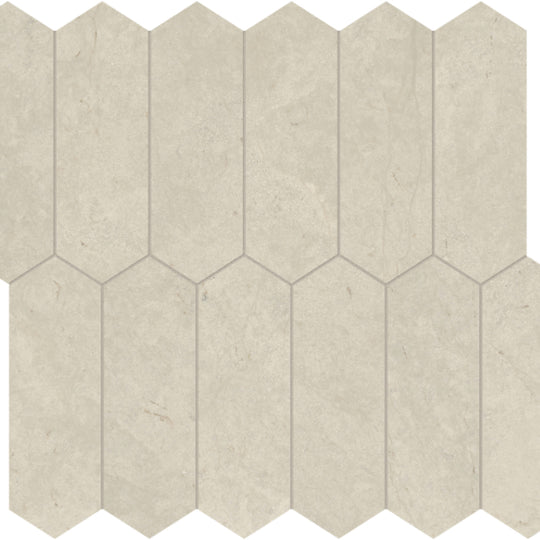 Tierra Halo in Picket Mosaic Honed