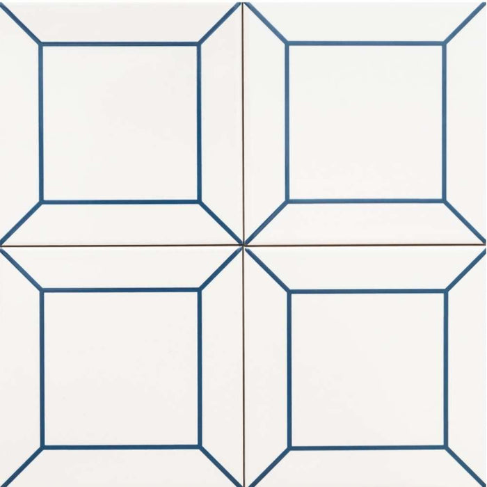 Kenzo Decor in Frame Blue Tile