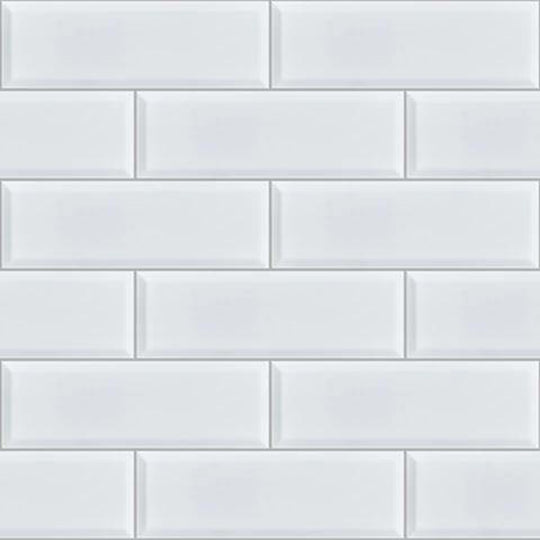 BAKER BLVD 4X12 BEVELED in White