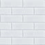 BAKER BLVD 4X12 BEVELED in White Tile