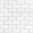 BAKER BLVD 3X6 MATTE in White Tile