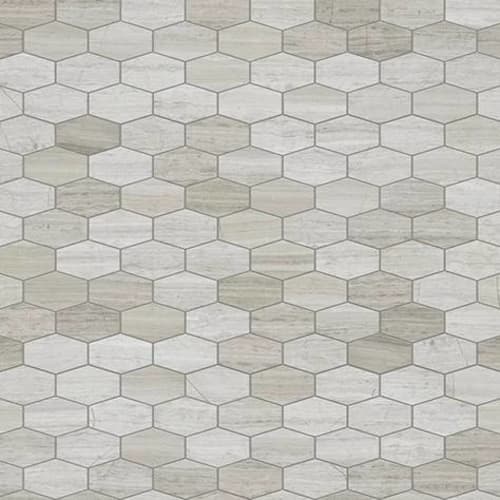 ESTATE STRETCH HEXAGON MOSAIC in Rockwood  Tile