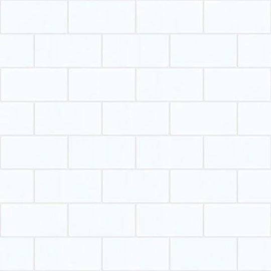 BAKER BLVD 3X6 GLOSS in White