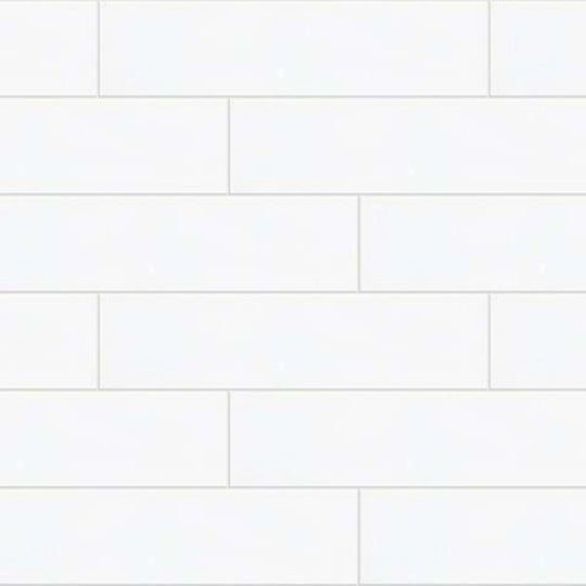 BAKER BLVD MATTE 4X16 in White