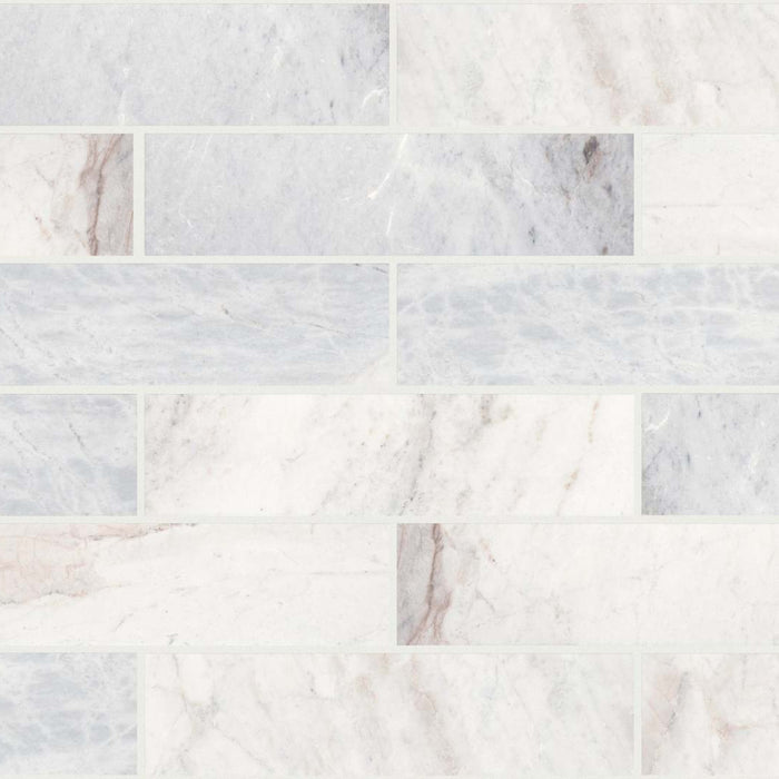 ESTATE 4X16 in Cashmere White Tile