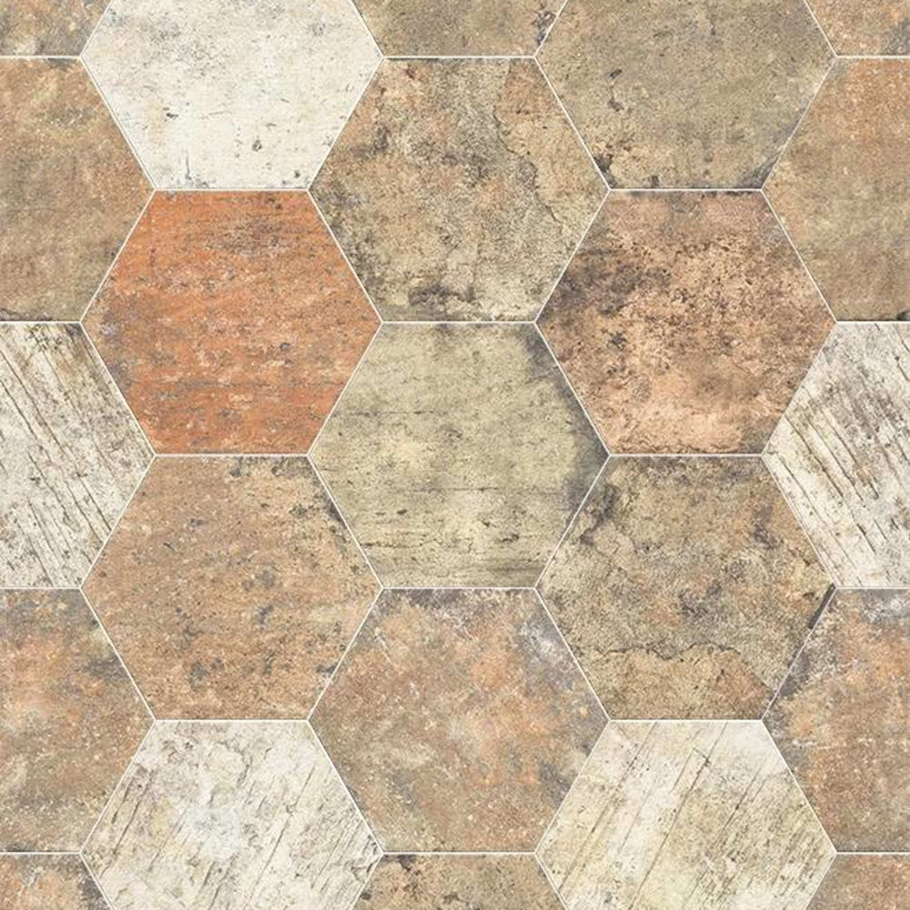 Golden Gate Hexagon in Pacific Heights Tile