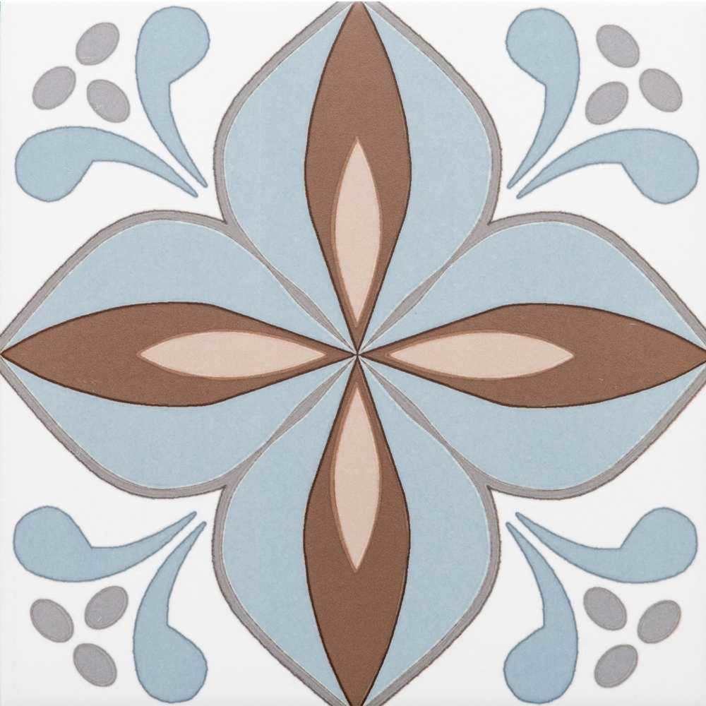 Malvarrosa in Beige Tile