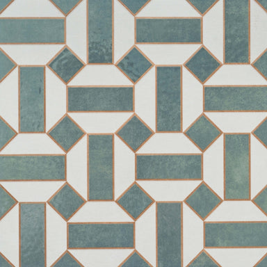 Mudejar in Verde Tile
