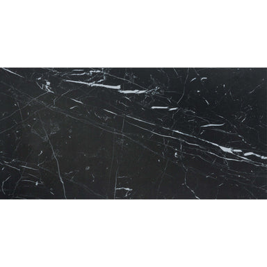 Prexious Silk in Nero Marquinia 12x24 Tile