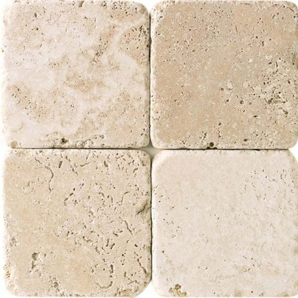 Travertine in Mediterr Ivory-24x24x.5 Natural Stone